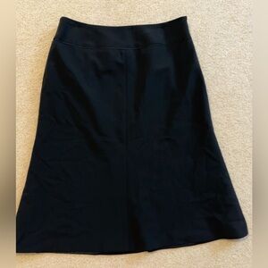 Ann Taylor Classic Black A-Line Skirt